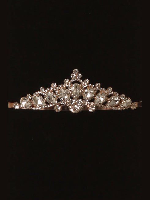 Cinderella Couture Girls Multi Color Big Crystals Flower Girl Pageant Tiara - SophiasStyle.com